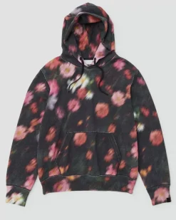 Allover Print Cotton Hoodie