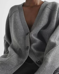 Bridget Italian Wool Cardigan