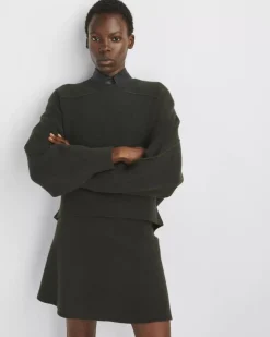 Bridget Italian Wool Skirt