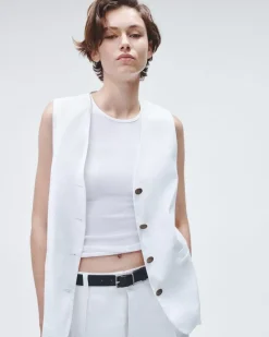 Charlotte Linen Vest