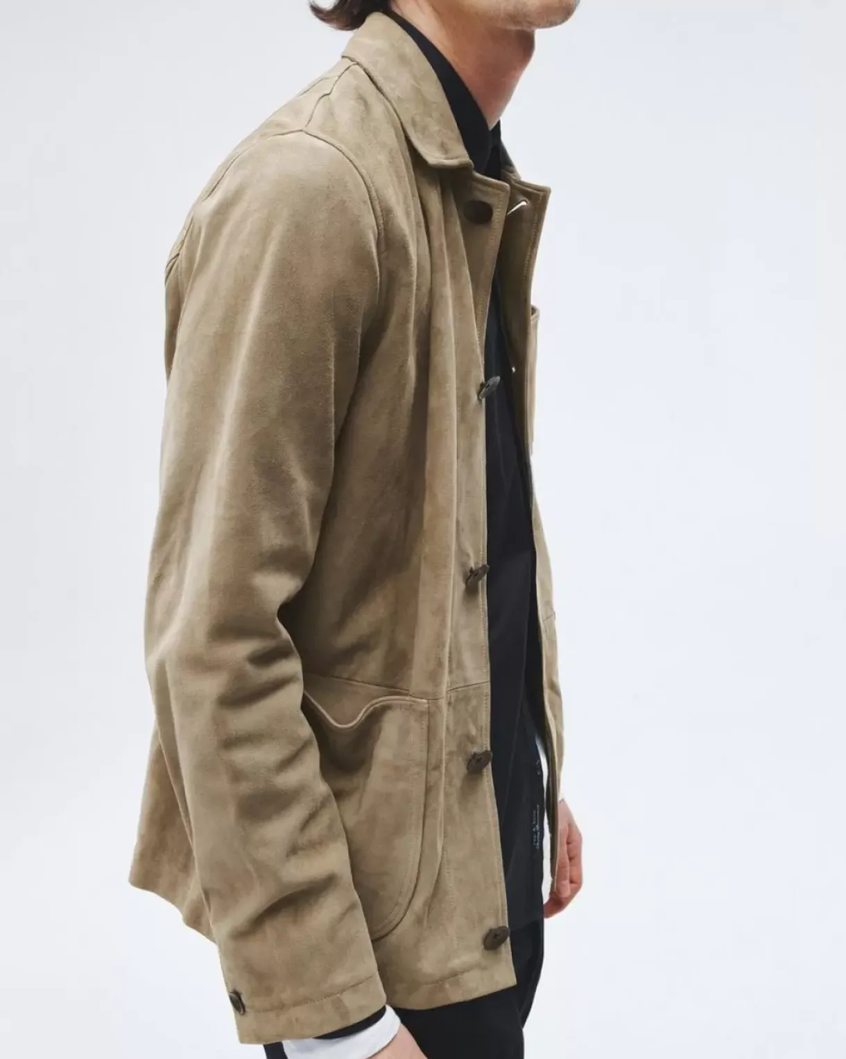 Evan Suede Chore Jacket