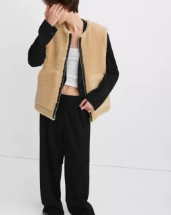 Fia Shearling Vest