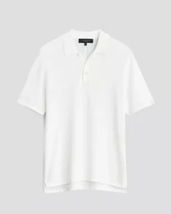 Harvey Cotton Knit Short Sleeve Polo