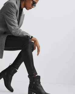 Hazel Buckle Boot - Leather