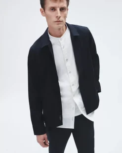 Hyde Tropical Wool Shirt Jacket