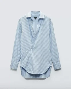 Indiana Striped Cotton Poplin Shirt