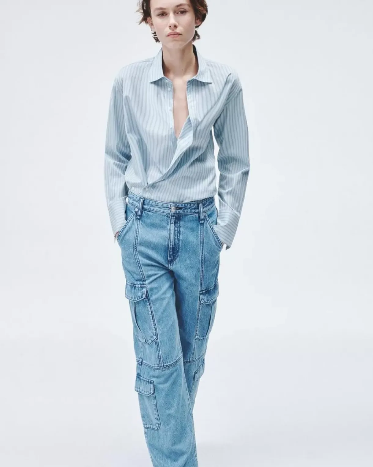 Indiana Striped Cotton Poplin Shirt