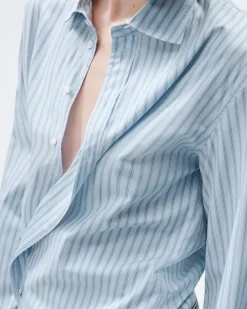 Indiana Striped Cotton Poplin Shirt