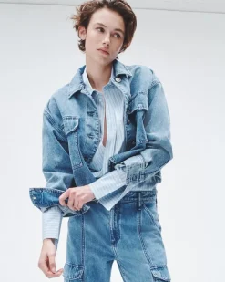 Jaiden Denim Shirt Jacket