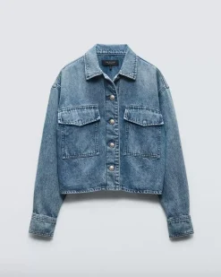 Jaiden Denim Shirt Jacket