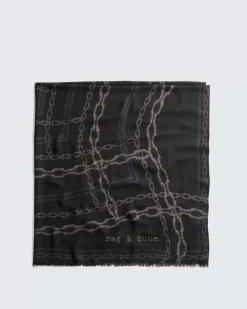 Pea Chain Cashmere Scarf