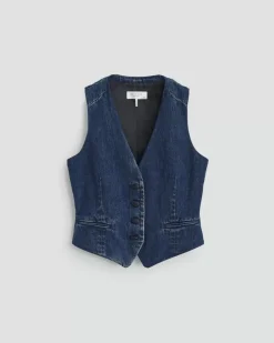 Priya Denim Vest