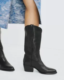 Rb Cowboy Boot - Leather