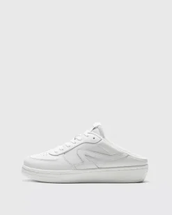 Retro Court Mule - Leather