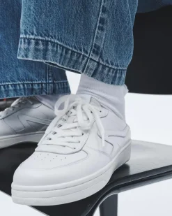 Retro Court Mule - Leather