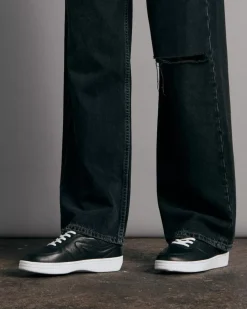 Retro Court Sneaker - Leather