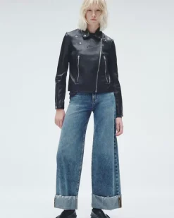 Sofie Ankle Ultra Wide-Leg - Pebbles