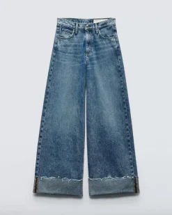 Sofie Ankle Ultra Wide-Leg - Pebbles