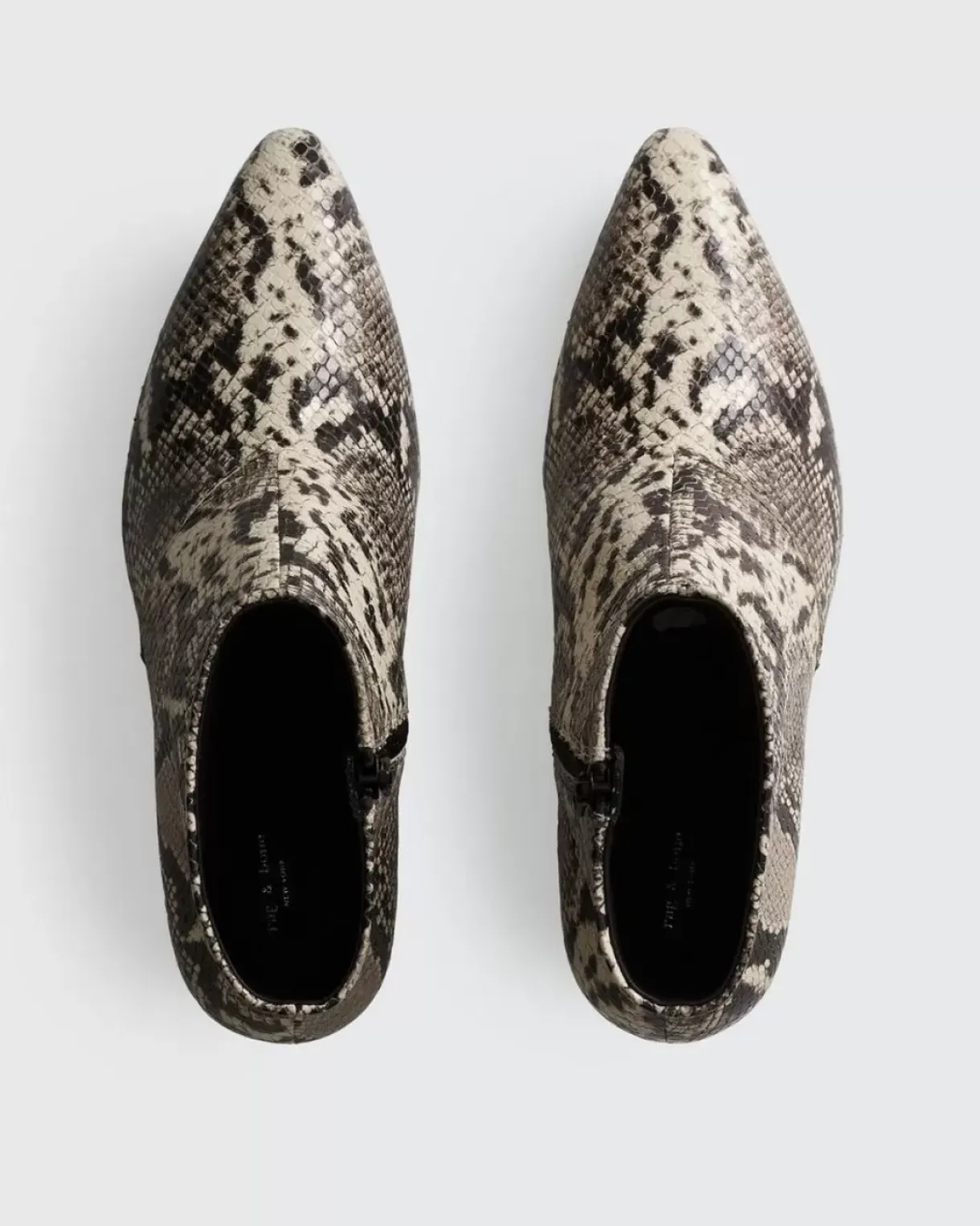 Spire Boot - Snake Printed Leather