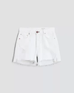 Vintage Cut Off 4" Short - Optic White