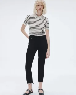 Wren Ankle Straight - Black