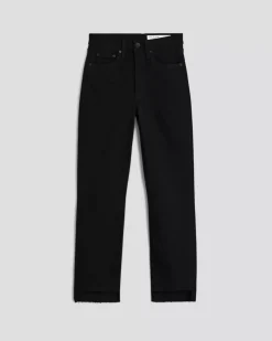 Wren Ankle Straight - Black